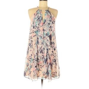 BCBG Maxazria Hattie dress pink floral size XS